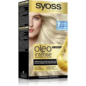 Syoss Oleo Intense Permanent-Haarfarbe mit Öl Farbton 12-01 Ultra Platinum 1 St