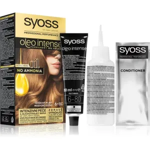 Syoss Oleo Intense Permanent-Haarfarbe mit Öl Farbton 6-80 Hazelnut Blond 1 St