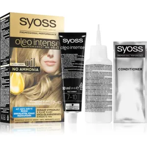 Syoss Oleo Intense Permanent-Haarfarbe mit Öl Farbton 7-10 Natural Blond 1 St