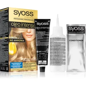 Syoss Oleo Intense Permanent-Haarfarbe mit Öl Farbton 8-05 Beige Blond 1 St