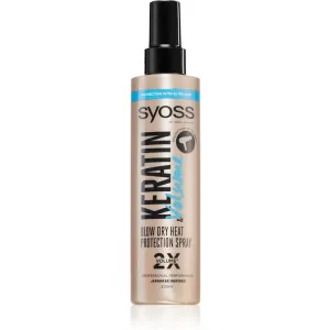 Syoss Keratin Hitzeschutz-Spray für das Haar für mehr Volumen 200 ml
