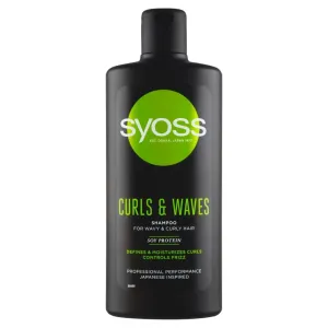 Syoss Shampoo für lockiges und welliges Haar & Waves (Shampoo) 440 ml