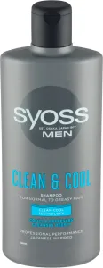 Syoss Shampoo für Männer für normales bis fettiges Haar & Cool (Shampoo) 440 ml