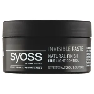 Syoss Invisible Hold Transparente Stylingpaste für mittelstarke Fixierung 100 ml