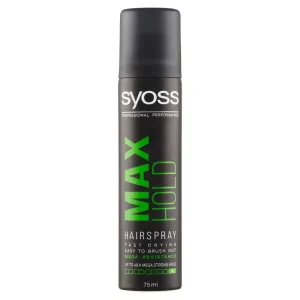 Syoss Max Hold Haarspray mit extra starker Fixierung mini 75 ml