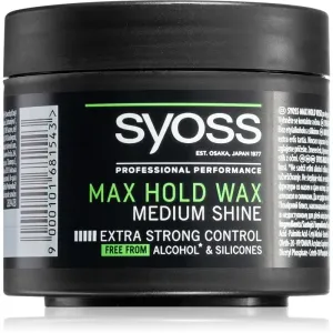 Syoss Max Hold Stylingwachs mit extra starker Fixierung 150 ml