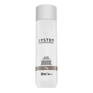 System Professional Silver Shampoo Shampoo für platinblondes und graues Haar 250 ml