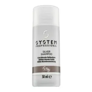System Professional Silver Shampoo Shampoo für platinblondes und graues Haar 50 ml