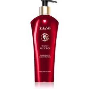 T-LAB Professional Total Protect Schützendes Shampoo für strapaziertes Haar und Kopfhaut 300 ml