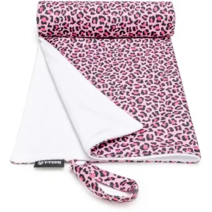 T-TOMI Changing Pad Pink Gepard waschbare Wickelauflage 50x70 cm 1 St