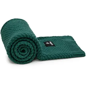 T-TOMI Knitted Blanket Smaragd Strickdecke 80 x 100 cm 1 St