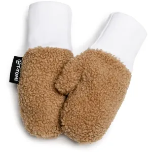 T-TOMI TEDDY Gloves Brown Handschuhe für Kinder ab der Geburt 12-18 months 1 St