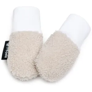 T-TOMI TEDDY Gloves Cream Handschuhe für Kinder ab der Geburt 0-6 months 1 St