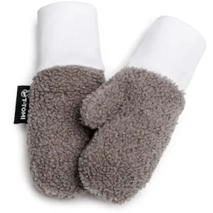 T-TOMI TEDDY Gloves Grey Handschuhe für Kinder ab der Geburt 12-18 months 1 St
