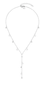 Tamaris Zeitlose Halskette aus Stahl mit Zirkonen TJ-0101-N-45