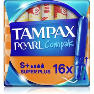Tampax Compak Pearl Super Plus Tampons mit einem Applikator 16 St