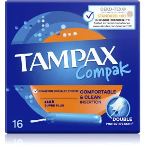 Tampax Compak Super Plus Tampons mit einem Applikator 16 St