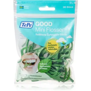 TePe Good Mini Flosser Zahnstocher mit Zahnseide 36 St