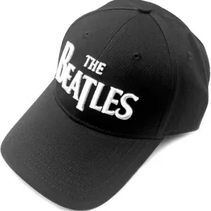 The Beatles Kappe Drop T Logo Black #678151
