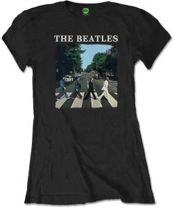 The Beatles T-Shirt Abbey Road & Logo Black (Retail Pack) XL Schwarz