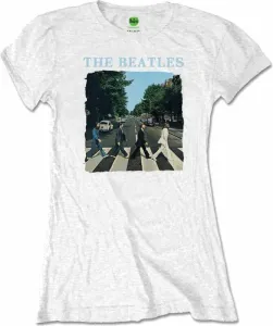 The Beatles T-Shirt Abbey Road & Logo Damen White M