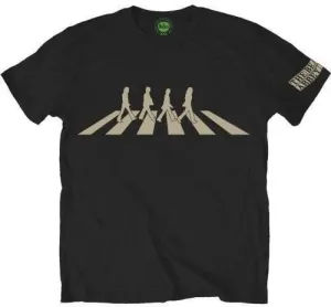 The Beatles T-Shirt Abbey Road Silhouette Herren Black L