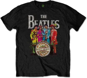 The Beatles T-Shirt Unisex Sgt Pepper (Retail Pack) Black 2XL