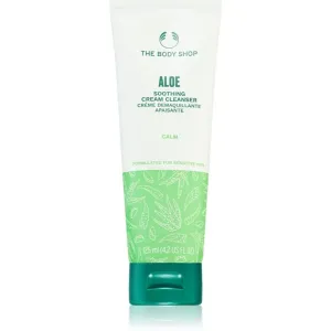 The Body Shop Aloe Soothing Cream Cleanser Reinigungsmilch zur Beruhigung der Haut 125 ml