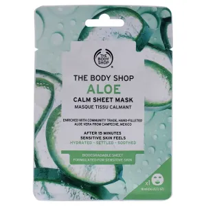 The Body Shop Feuchtigkeitsspendende Tuchmaske Aloe (Calm Sheet Mask) 18 ml