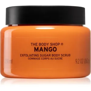 The Body Shop Mango Body Scrub erfrischendes Körper-Peeling mit Mangoöl 240 ml