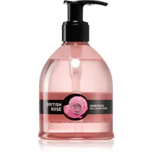 The Body Shop British Rose flüssige Seife für die Hände 275 ml