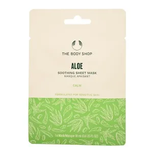The Body Shop Beruhigende Peeling-Gesichtsmaske Aloe (Soothing Sheet Mask) 18 ml