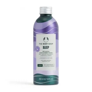 The Body Shop Duschgel für Körper und Haare Sleep Relaxing Lavender & Vetiver (Hair & Body Wash) 200 ml