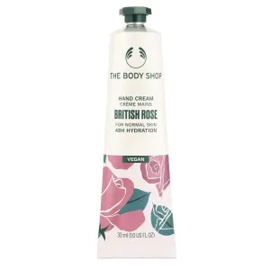 The Body Shop Feuchtigkeitsspendende Handcreme British Rose (Hand Cream) 100 ml