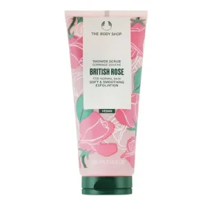 The Body Shop Glättendes Duschpeeling British Rose (Shower Scrub) 200 ml