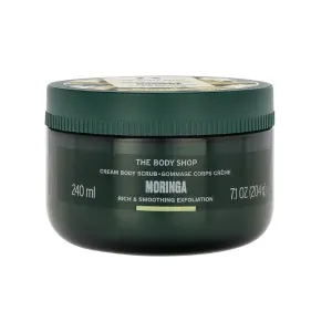 The Body Shop Glättendes Körperpeeling für trockene Haut Moringa (Cream Body Scrub) 240 ml