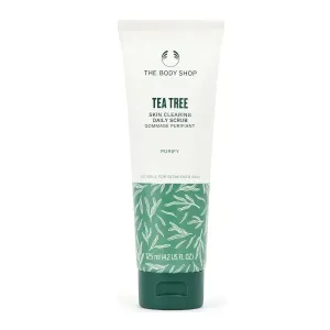 The Body Shop Reinigungspeeling für problematische und empfindliche Haut Tea Tree (Skin Clearing Daily Scrub) 125 ml