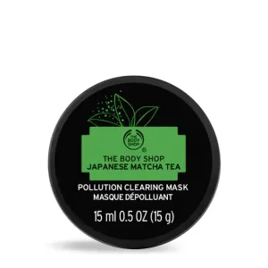 The Body Shop Sanft exfolierende, reinigende Gesichtsmaske Japanischer Matcha-Tee 15 ml