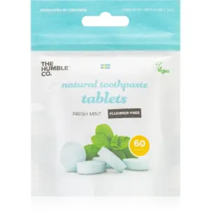 The Humble Co. Natural Toothpaste Tablets Fluorfreie Zahnpasta in Tabletten 60 St
