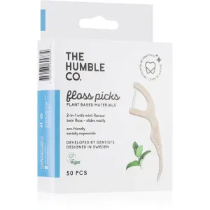 The Humble Co. Floss Picks Dental-Zahnstocher Mint 50 St