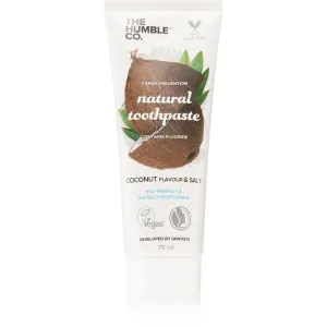 The Humble Co. Natural Toothpaste Coconut & Salt natürliche Zahncreme 75 ml