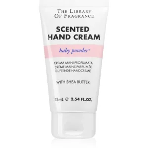 The Library of Fragrance Baby Powder Handcreme Unisex 75 ml