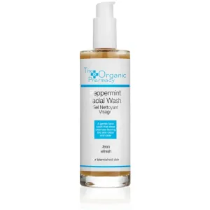 The Organic Pharmacy Peppermint Facial Wash Reinigungsgel für problematische Haut 100 ml