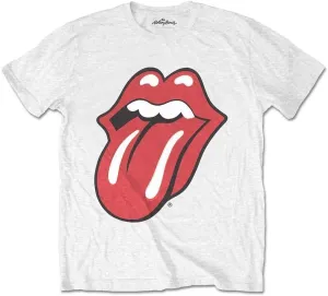 The Rolling Stones T-Shirt Classic Tongue Herren White 9 - 10 J