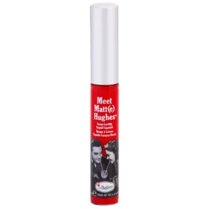 theBalm Meet Matt(e) Hughes Long Lasting Liquid Lipstick langanhaltender flüssiger Lippenstift Farbton Devoted 7.4 ml