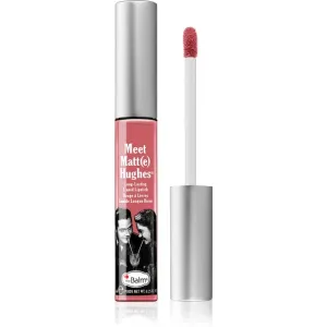 theBalm Meet Matt(e) Hughes Long Lasting Liquid Lipstick langanhaltender flüssiger Lippenstift Farbton Genuine 7.4 ml