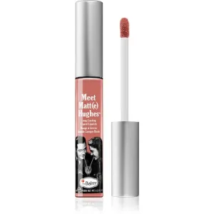 theBalm Meet Matt(e) Hughes Long Lasting Liquid Lipstick langanhaltender flüssiger Lippenstift Farbton Patient 7.4 ml