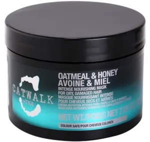 Tigi Catwalk Oatmeal & Honey Intense Nourishing Mask pflegende Haarmaske zur Hydratisierung der Haare 200 g