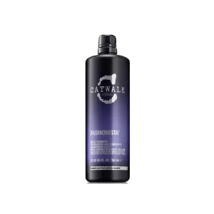 Tigi Shampoo für blondes und gesträhntes Haar Catwalk Fashionista (Violet Shampoo) 750 ml
