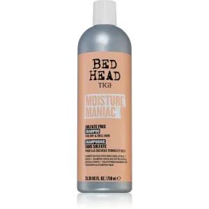 Tigi Shampoo für trockenes und stumpfes Haar Bed Head Moisture Maniac (Sulfate Free Shampoo) 750 ml